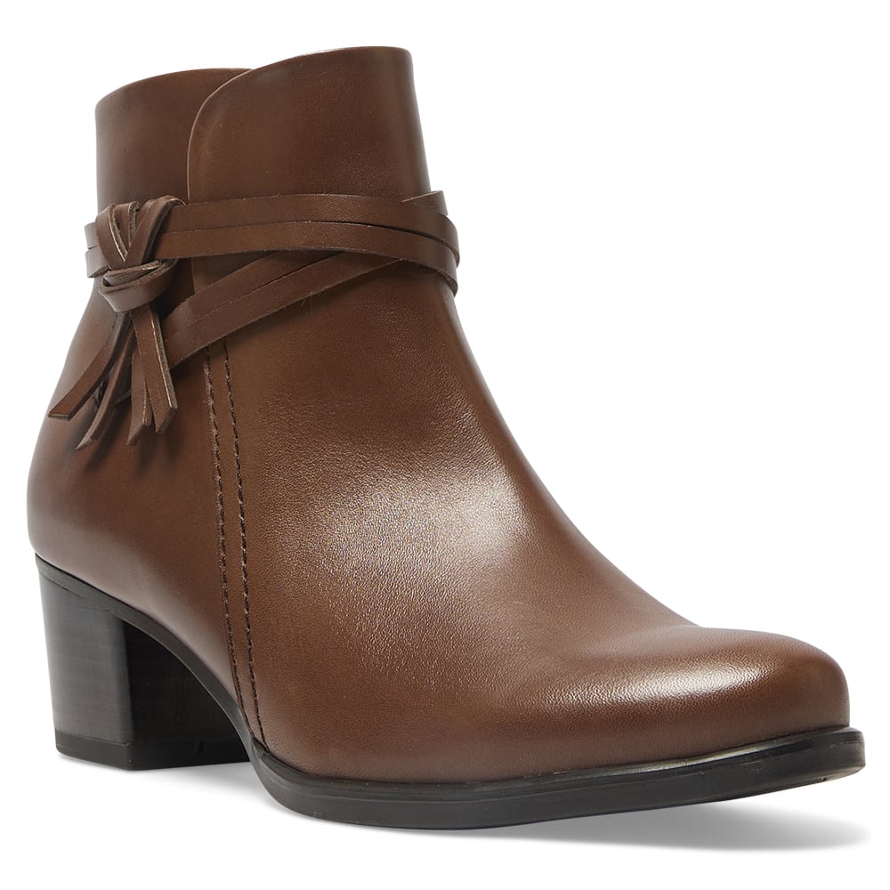 Carlton Boot in Brown Leather