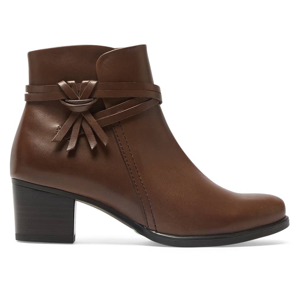 Carlton Boot in Brown Leather