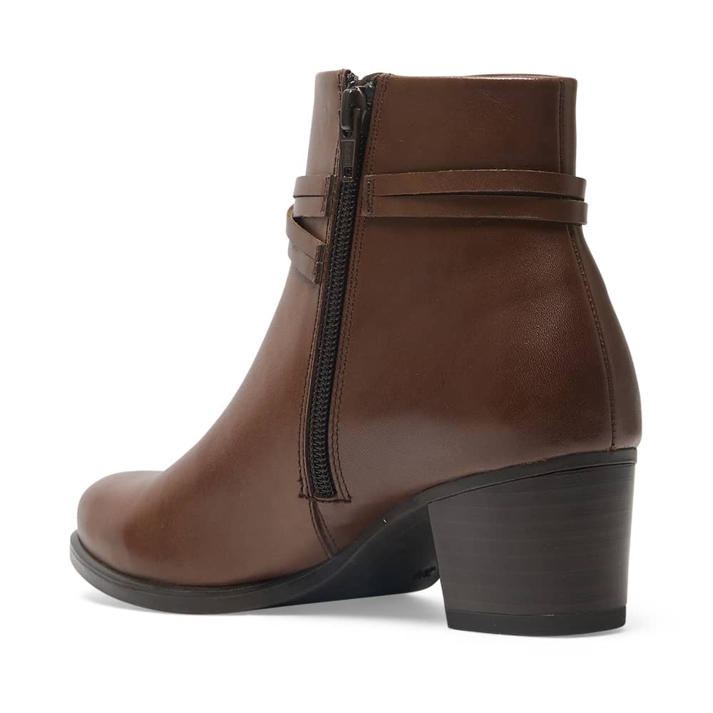 Carlton Boot in Brown Leather