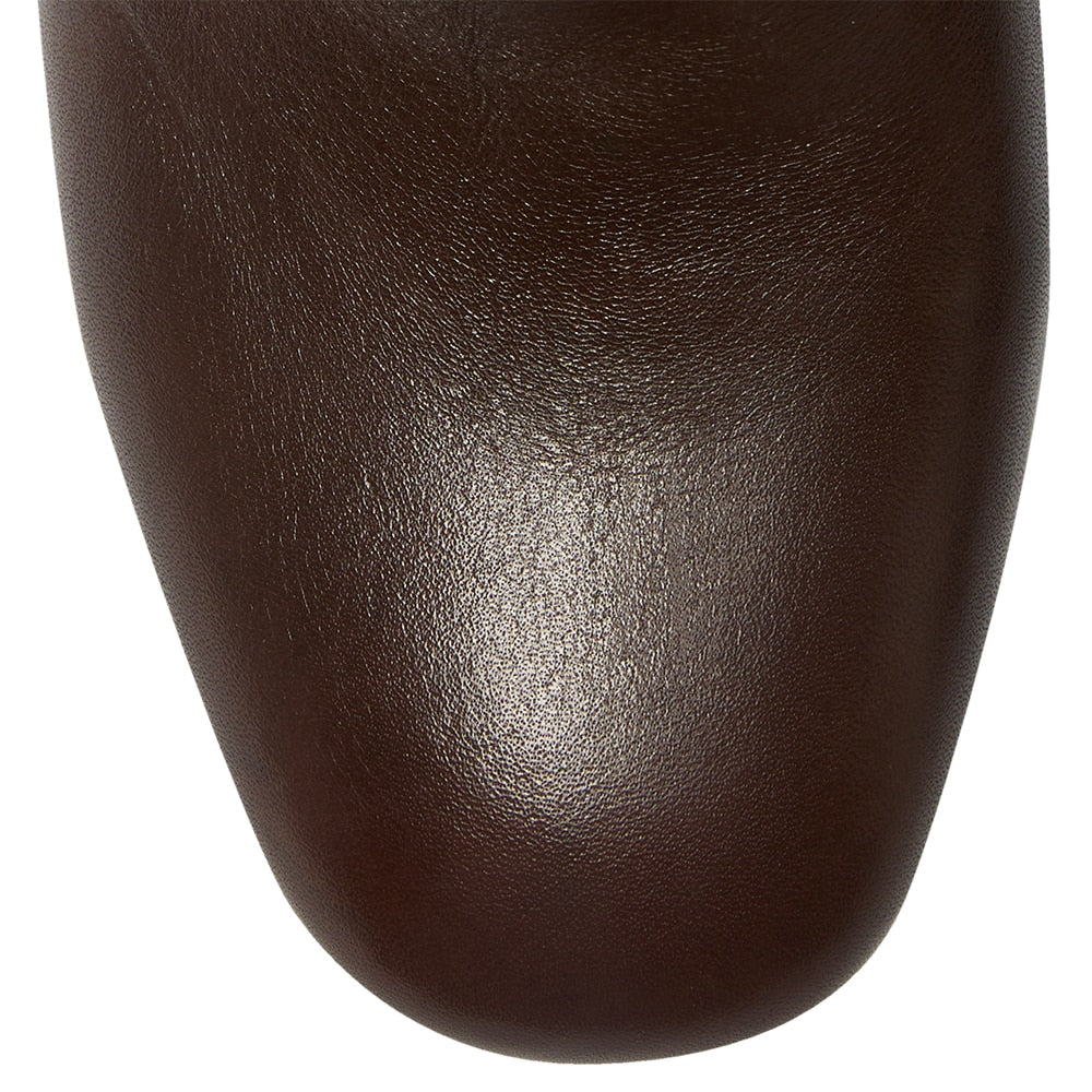 Dakota Boot in Chocolate Glove Leather