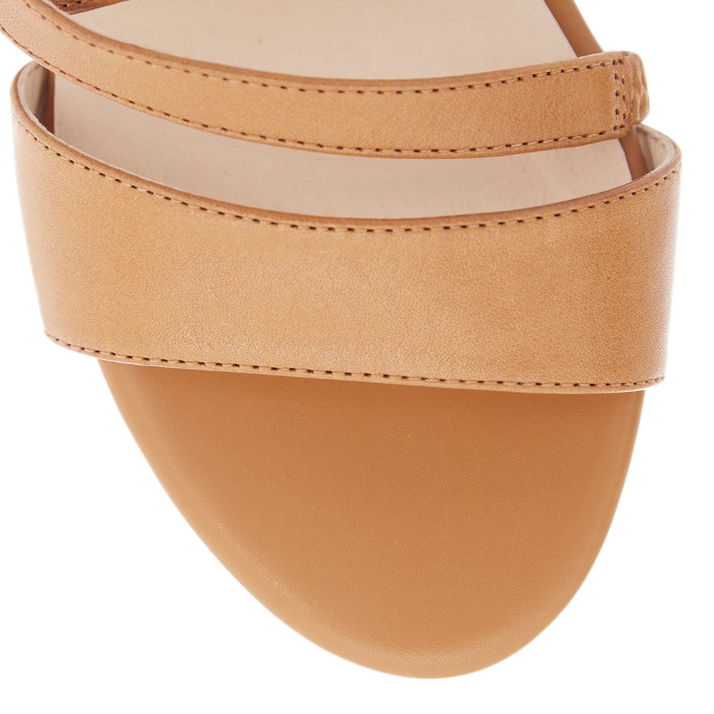 Echo Sandal in Tan Leather
