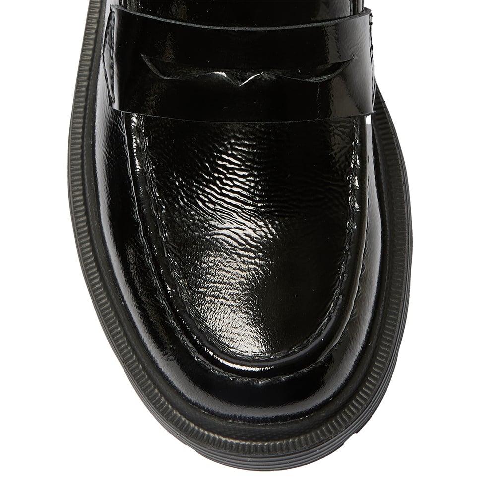 Eleanor Loafer in Black Patent