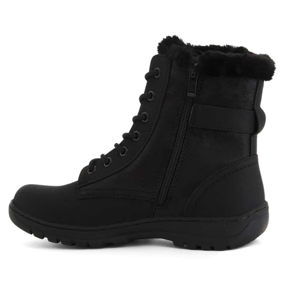 Elf Boot in Black On Black