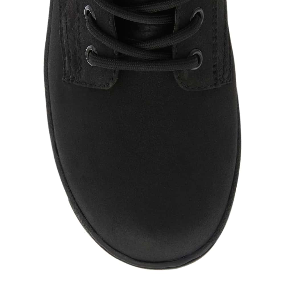 Elf Boot in Black On Black