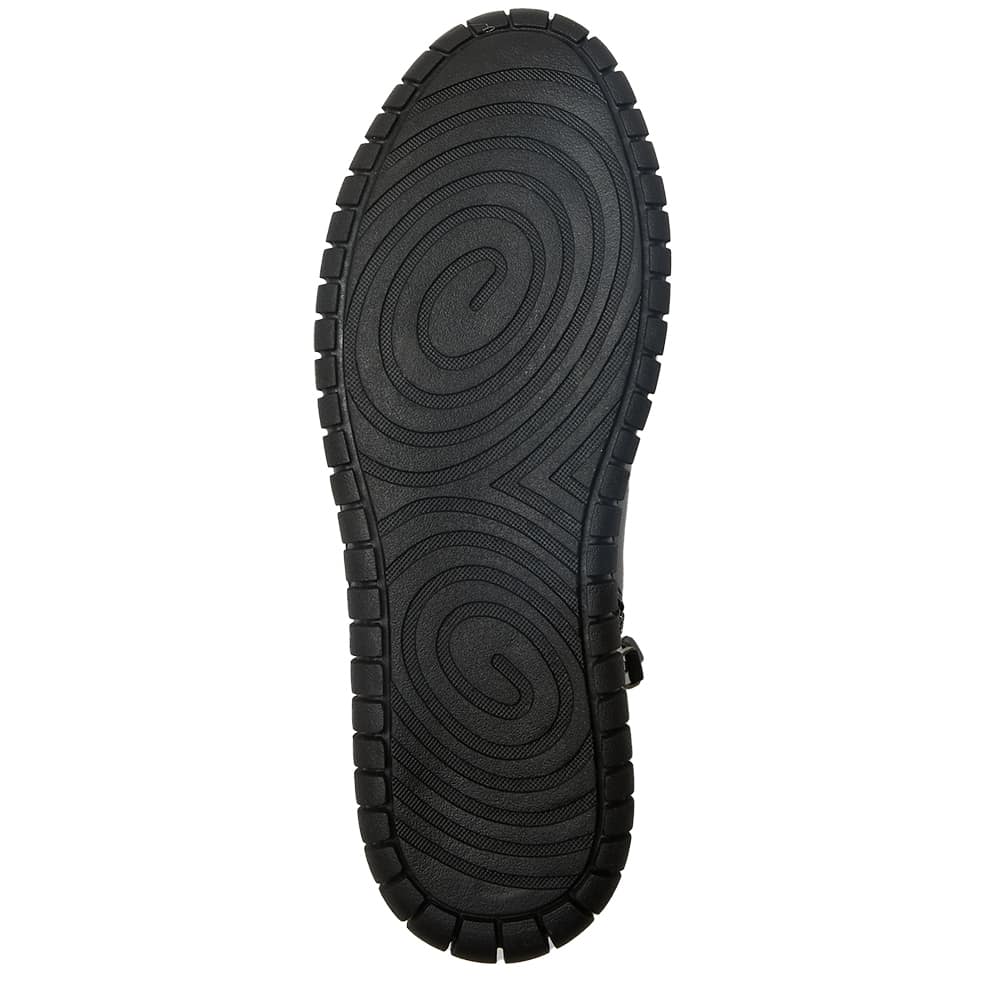 Factor Boot in Black On Black Leather