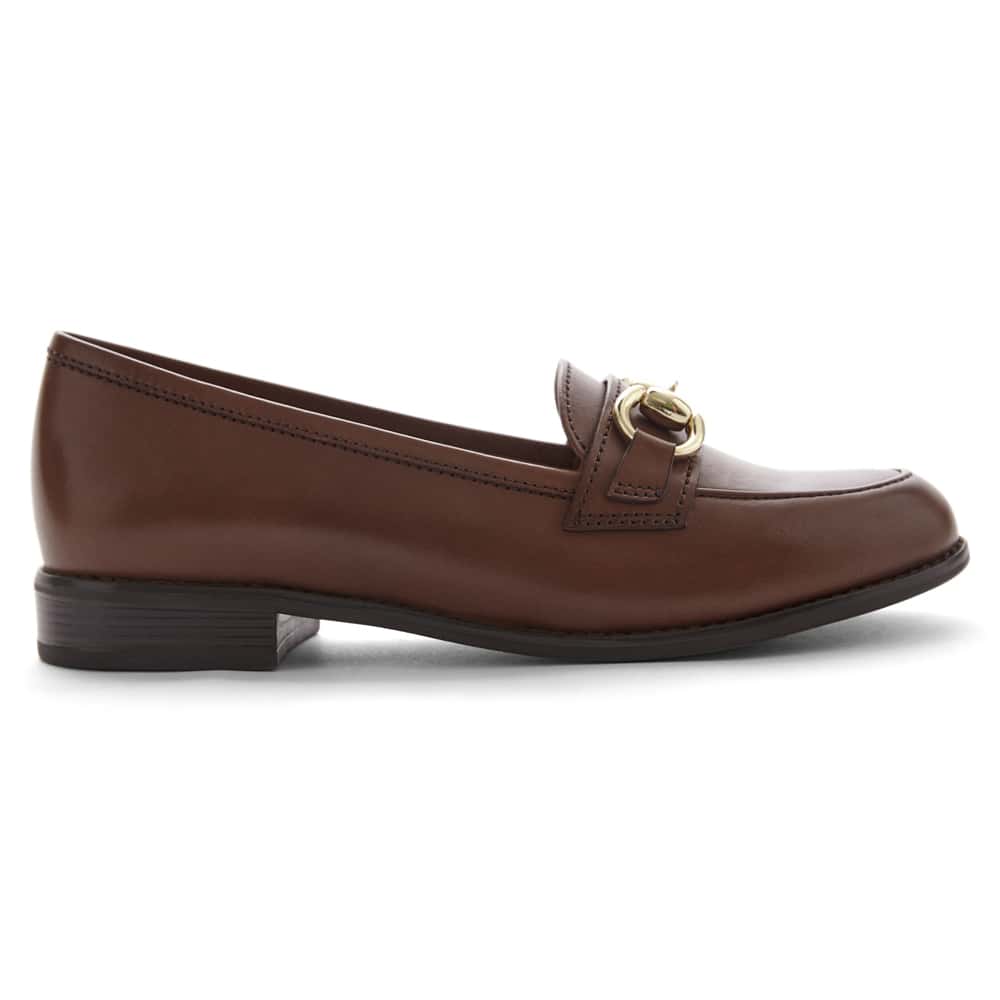 Gala Loafer in Chocolate Glove Leather