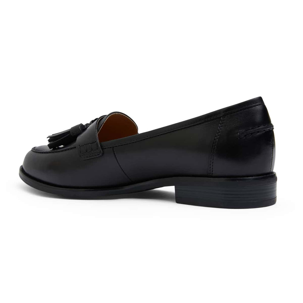 Gazebo Loafer in Black Leather