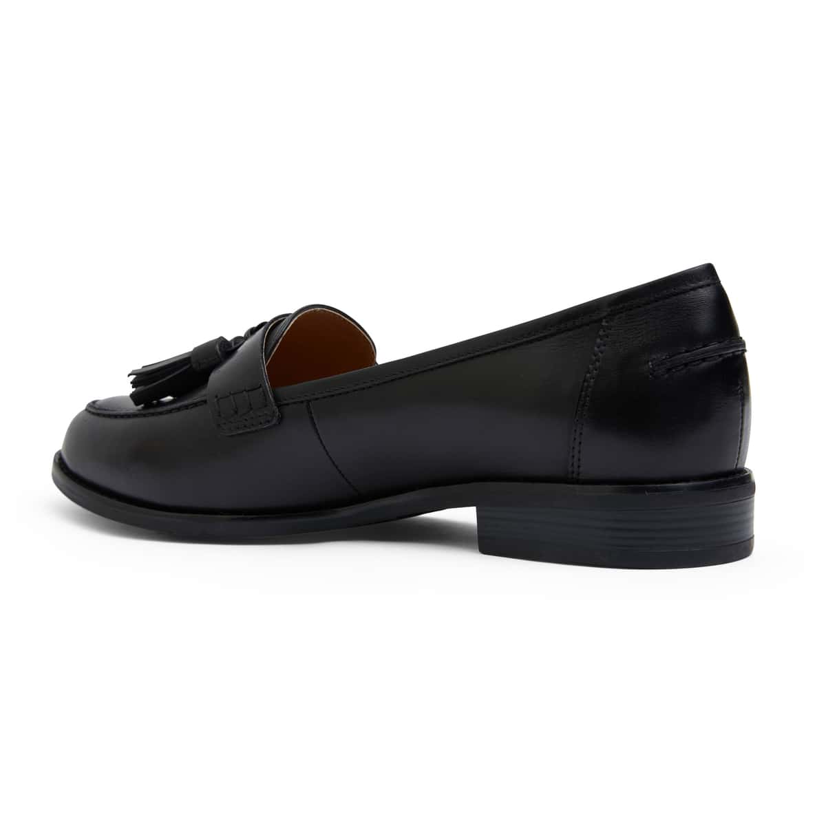 Gazebo Loafer in Black Leather