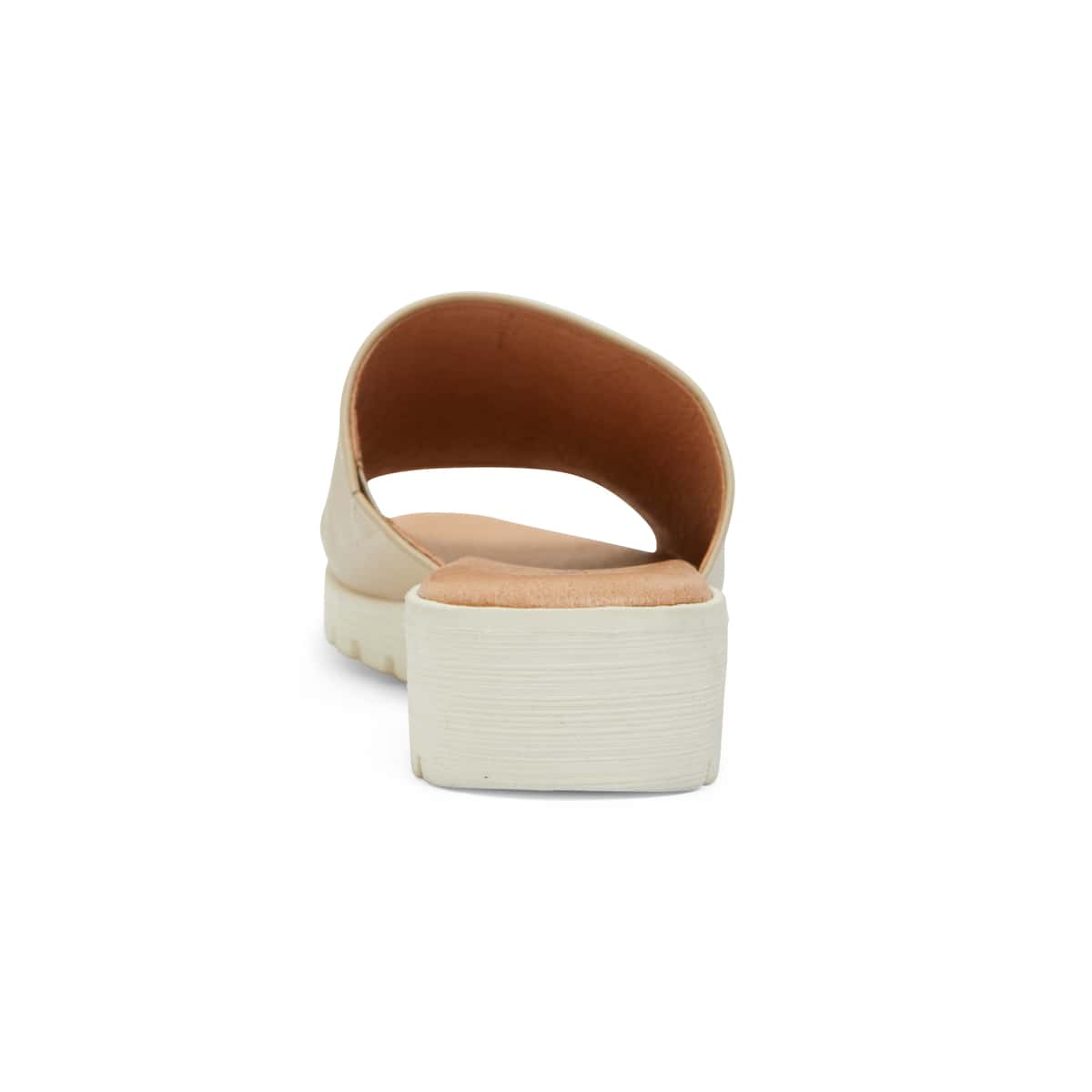 Genoa Slide in Nude Leather