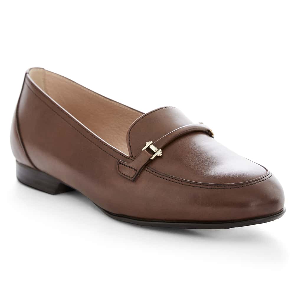 Glebe Loafer in Brown Leather