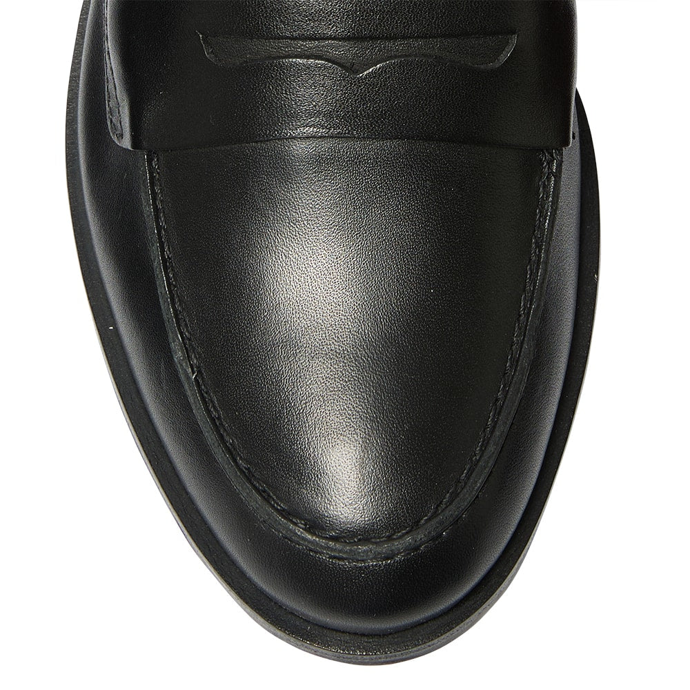 Gordon Loafer in Black Leather