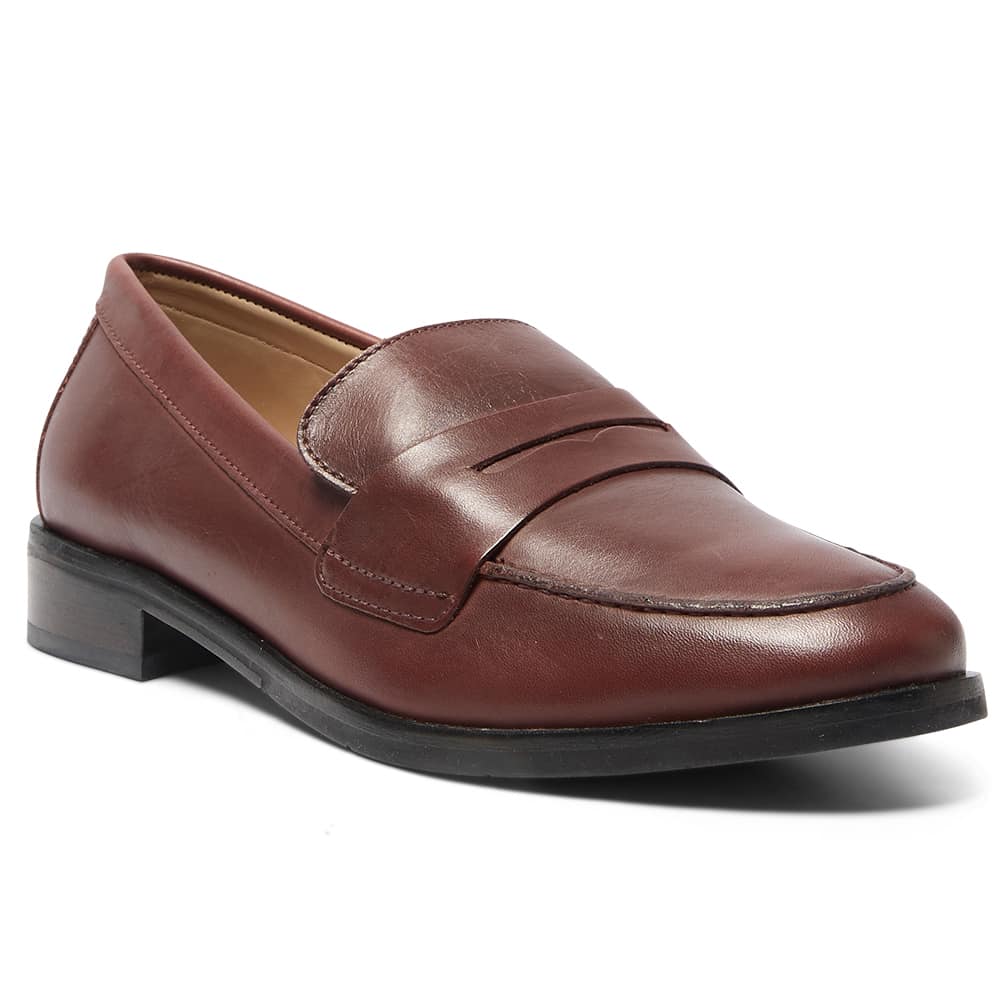 Gordon Loafer in Burgundy Leather