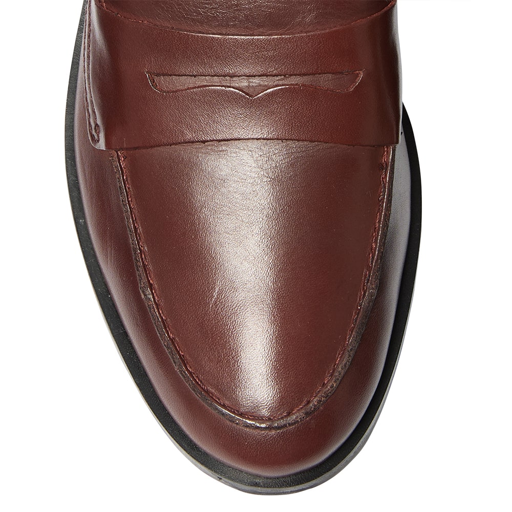 Gordon Loafer in Burgundy Leather