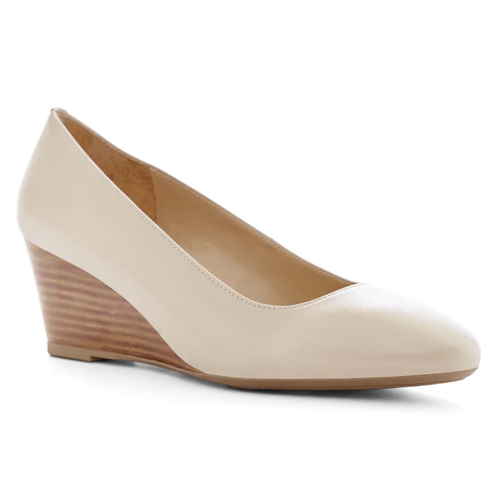 Jenson Heel in Nude Leather