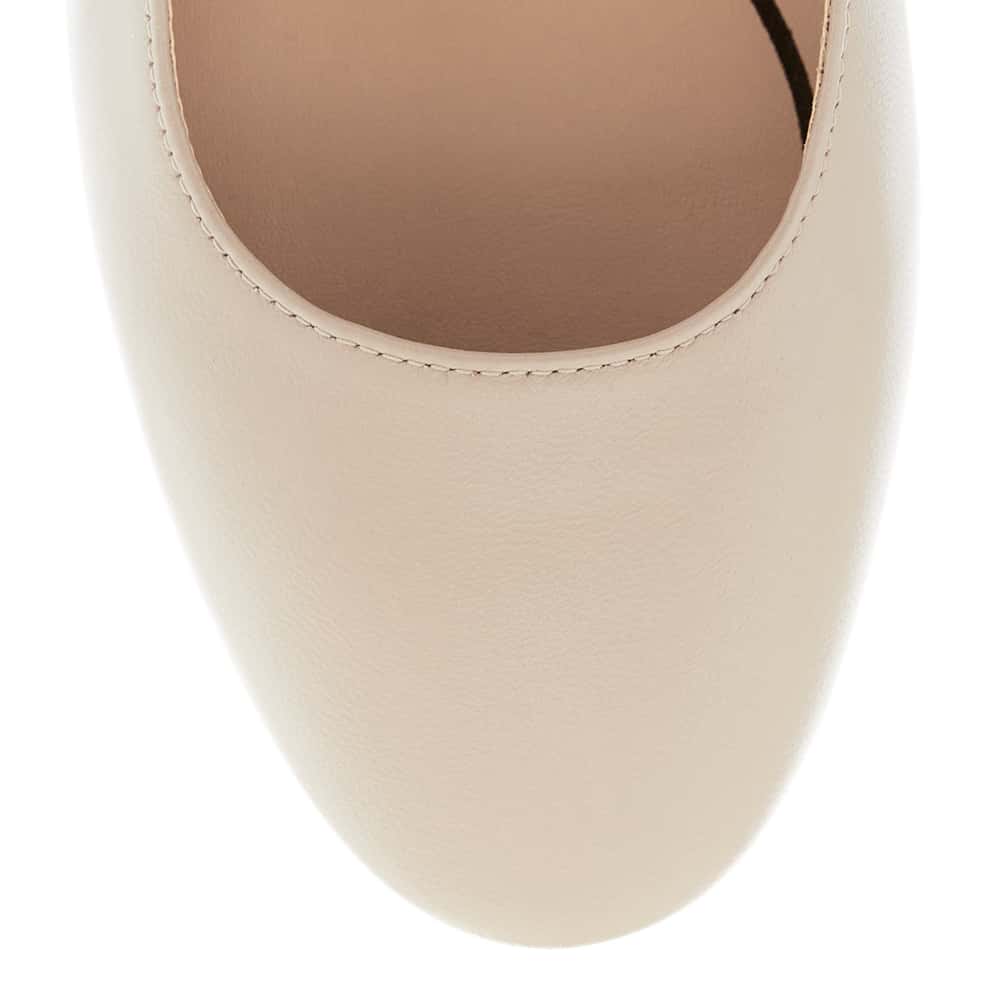 Jenson Heel in Nude Leather