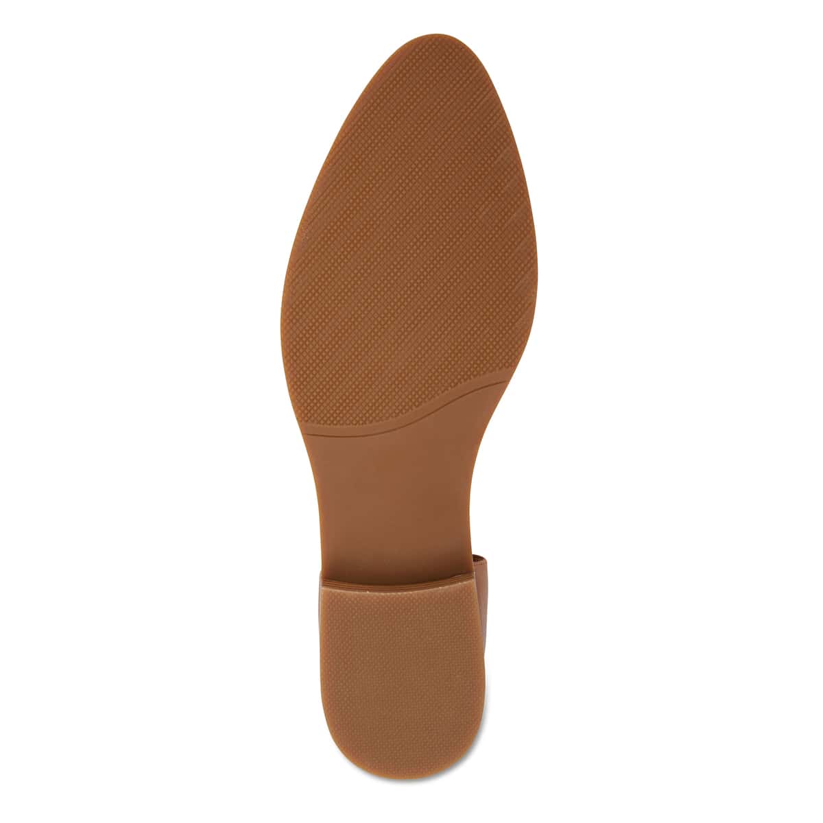Jesinta Heel in Tan Leather