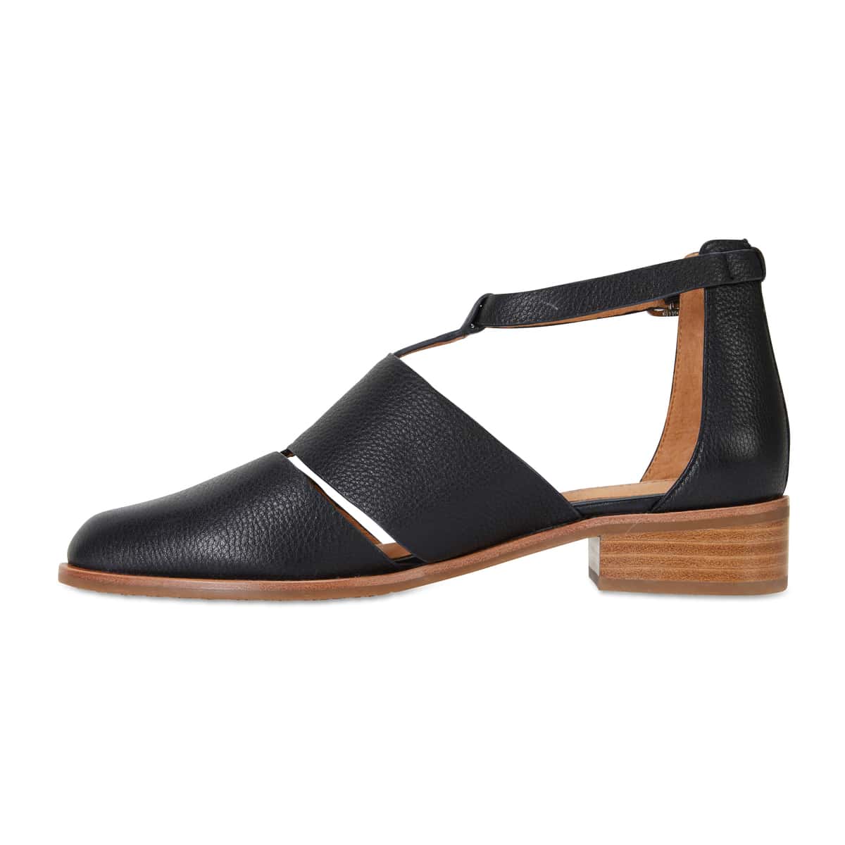Jocelyn Ballet Flat in Black Leather