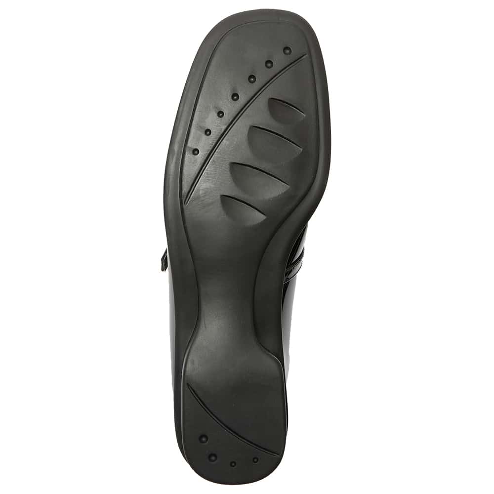 Katrina Ballet Flat in Black Patent