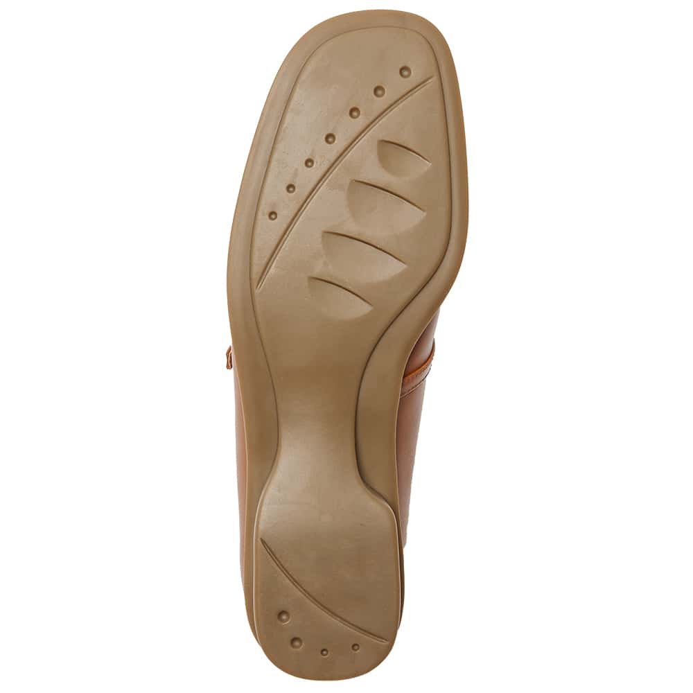 Katrina Ballet Flat in Cognac Leather