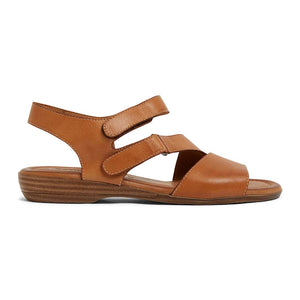 Easy Steps Kenya Sandal in Cognac Leather
