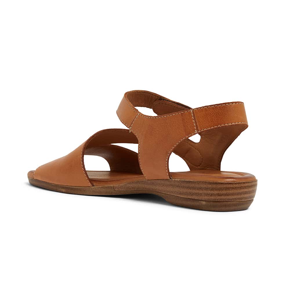 Kenya Sandal in Cognac Leather