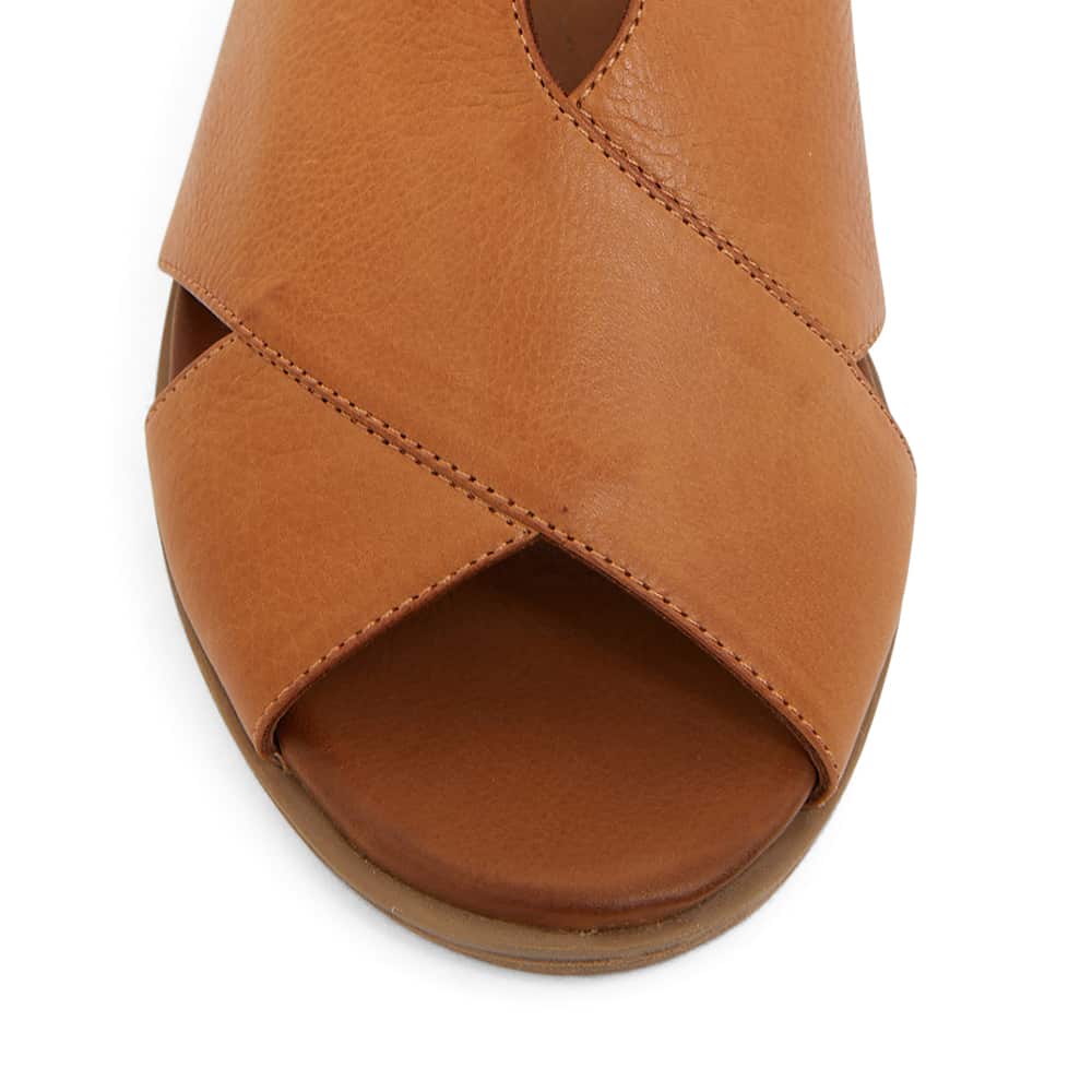 Laguna Sandal in Cognac Leather