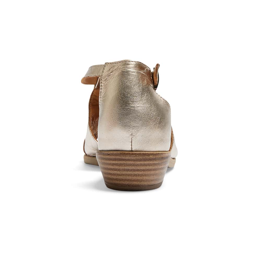 Laguna Sandal in Pewter Leather