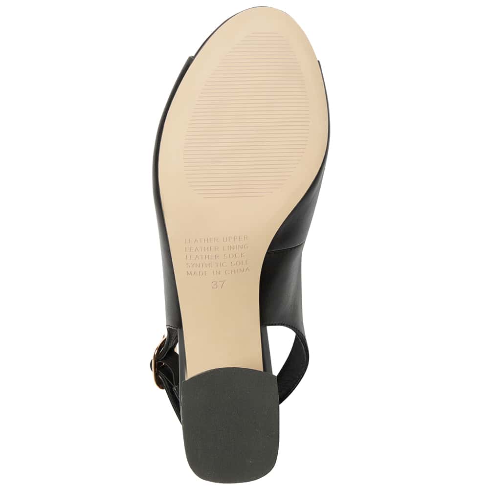 Martina Heel in Black Leather