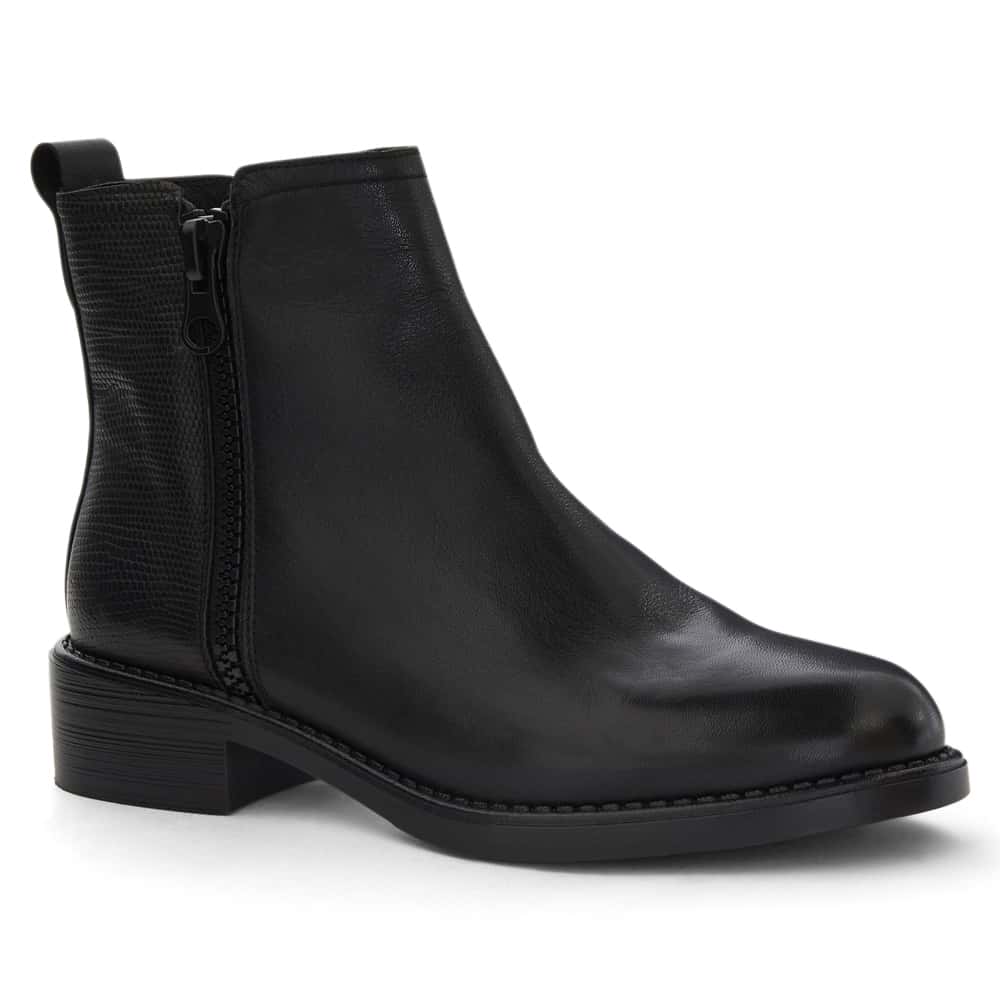 Merchant Boot in Black Leather