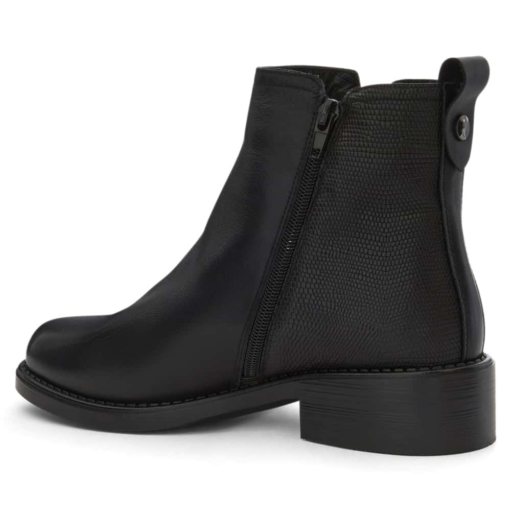 Merchant Boot in Black Leather