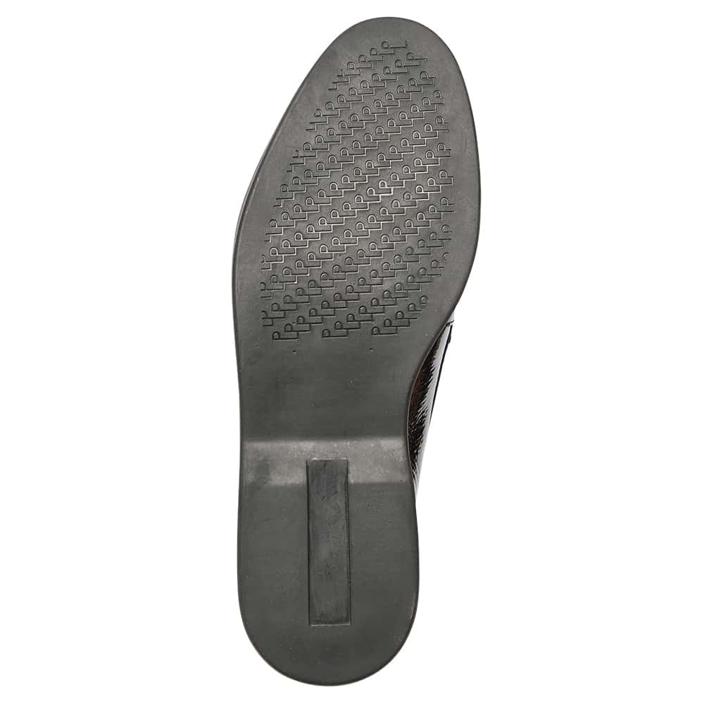 Orlando Loafer in Black Crinkle Patent