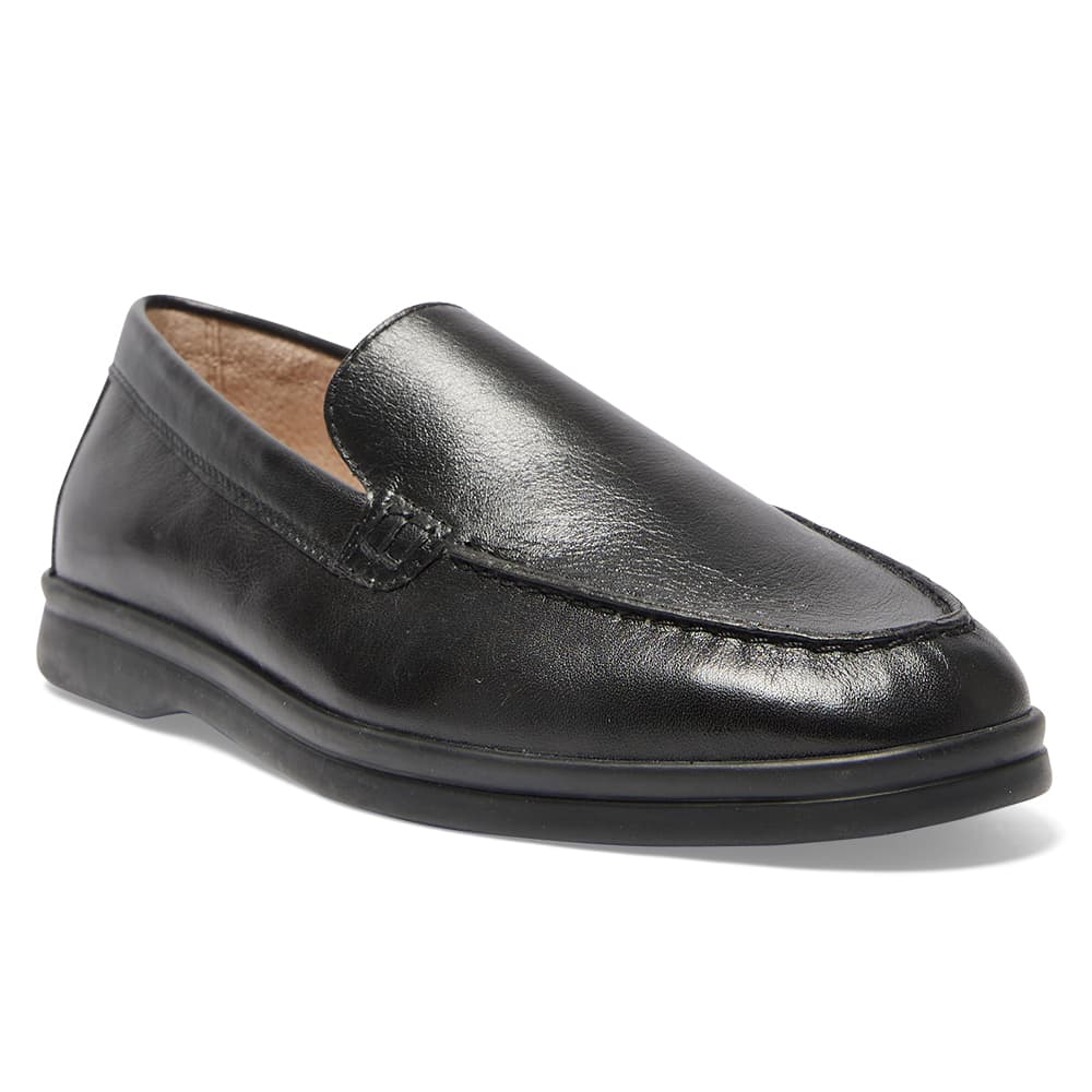 Orlando Loafer in Black Leather