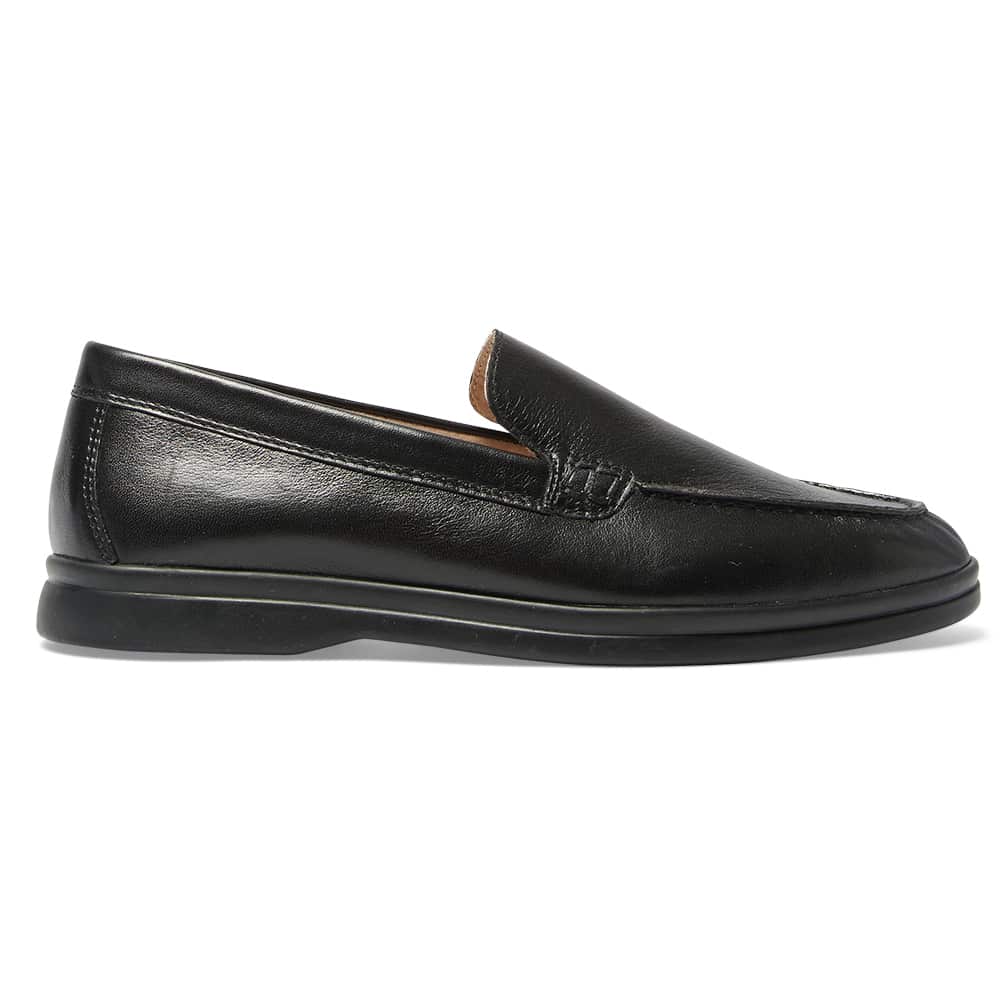 Orlando Loafer in Black Leather
