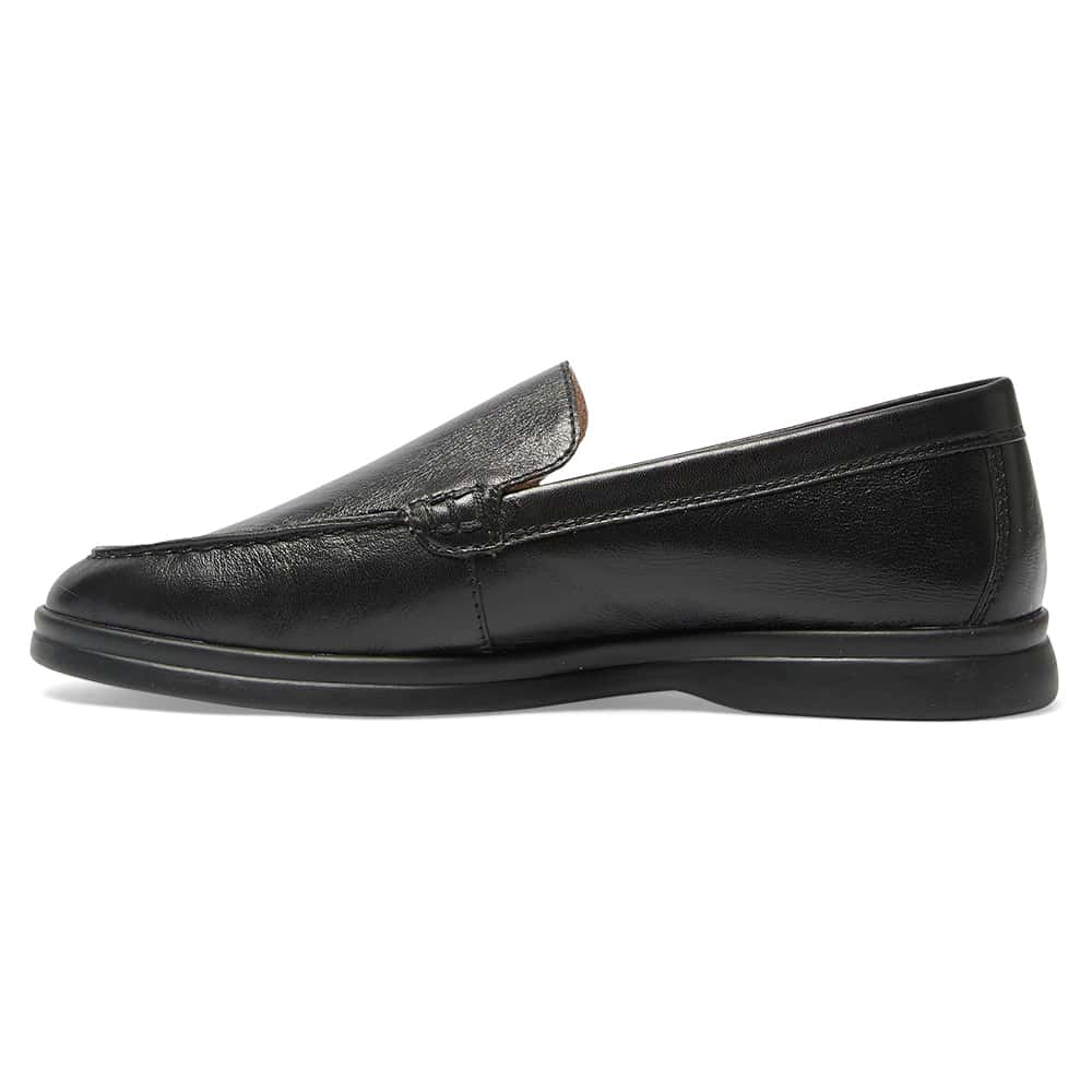 Orlando Loafer in Black Leather