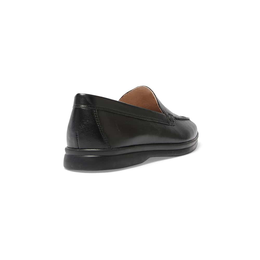 Orlando Loafer in Black Leather