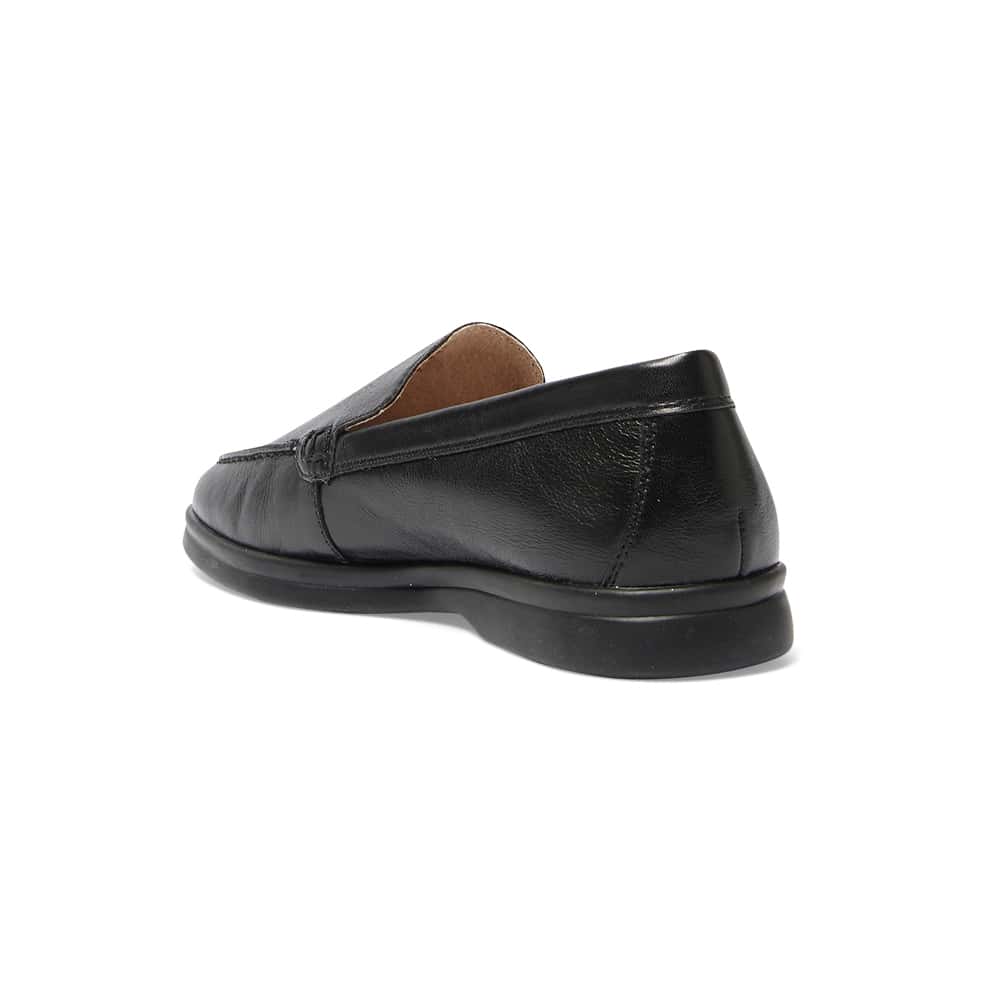 Orlando Loafer in Black Leather