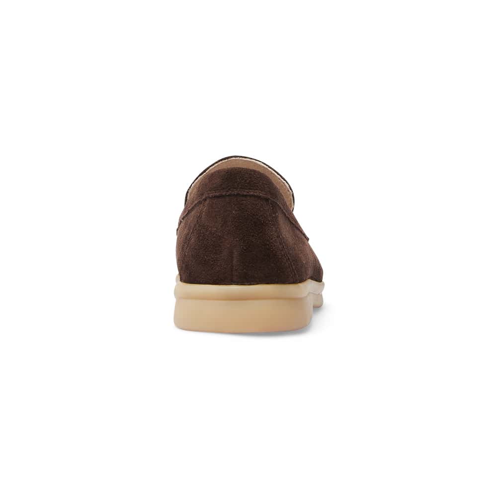 Orlando Loafer in Chocolate Suede Suede