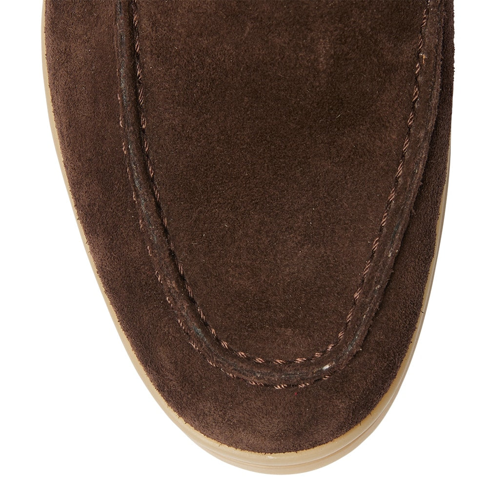Orlando Loafer in Chocolate Suede Suede