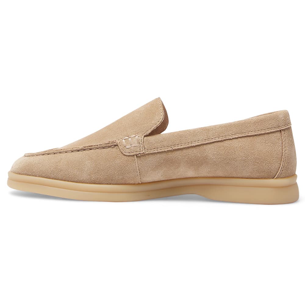 Orlando Loafer in Taupe Suede
