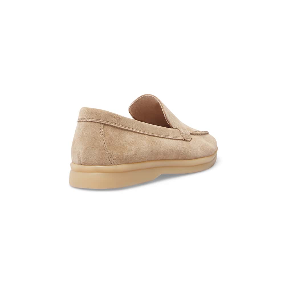 Orlando Loafer in Taupe Suede