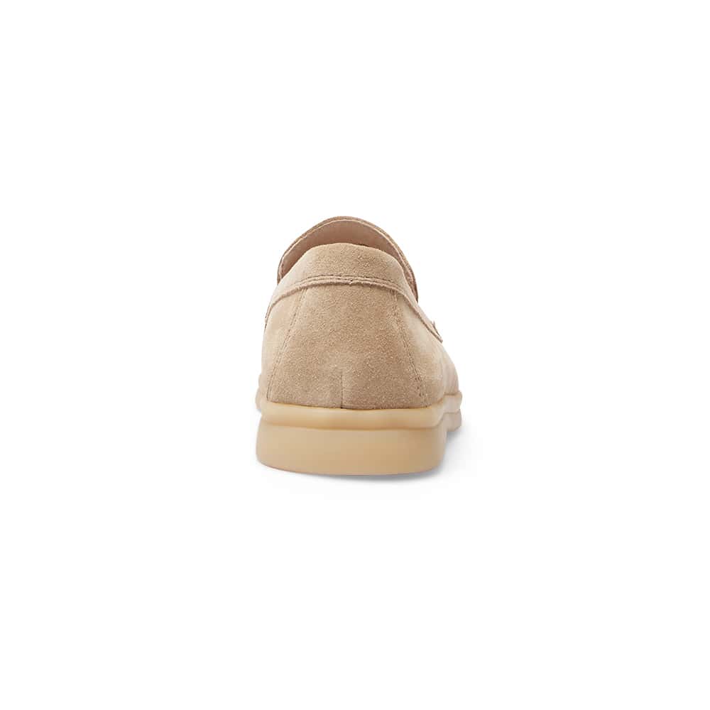 Orlando Loafer in Taupe Suede