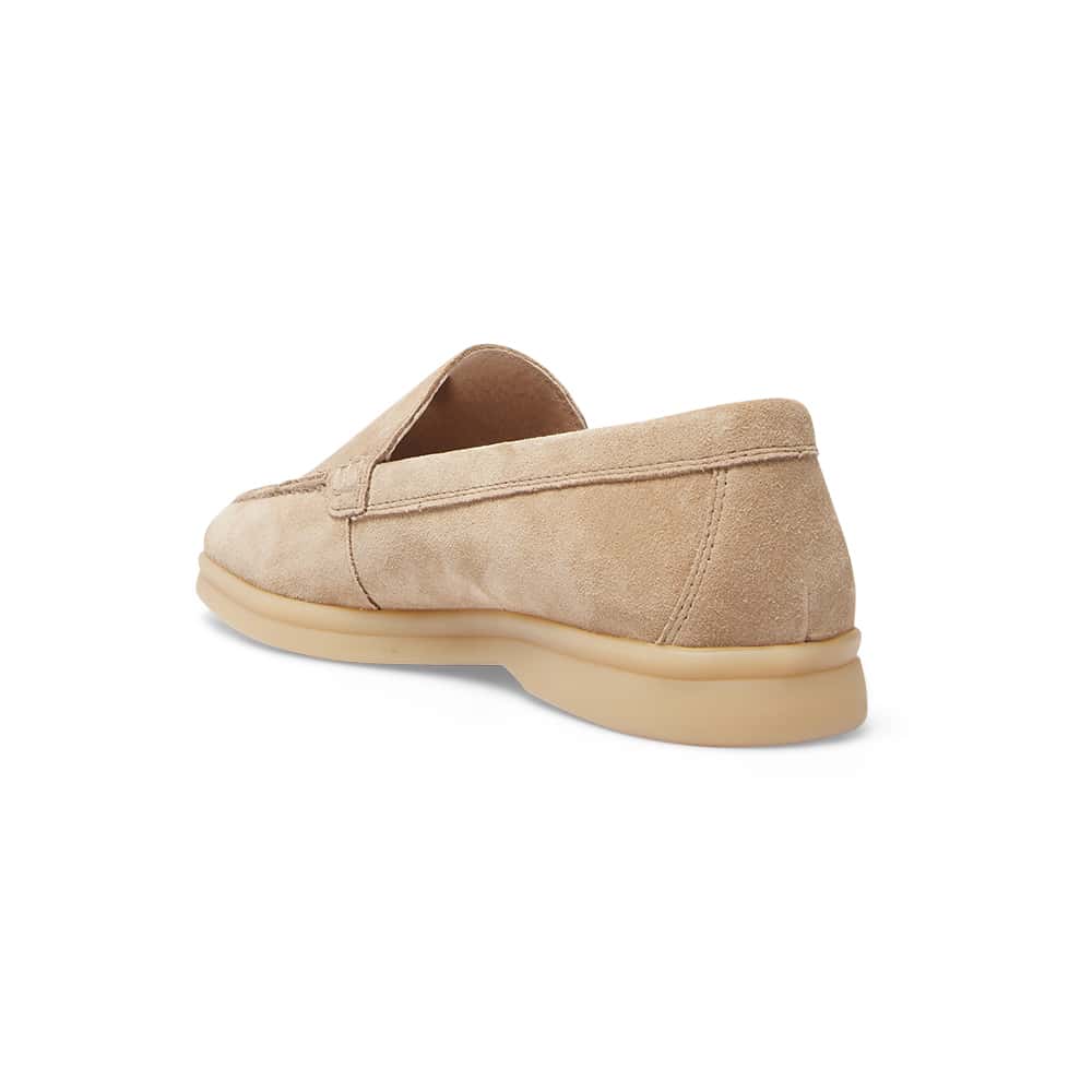 Orlando Loafer in Taupe Suede