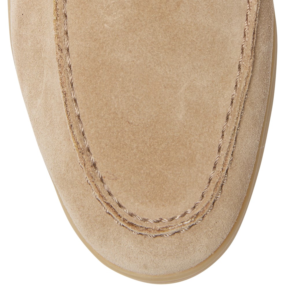 Orlando Loafer in Taupe Suede