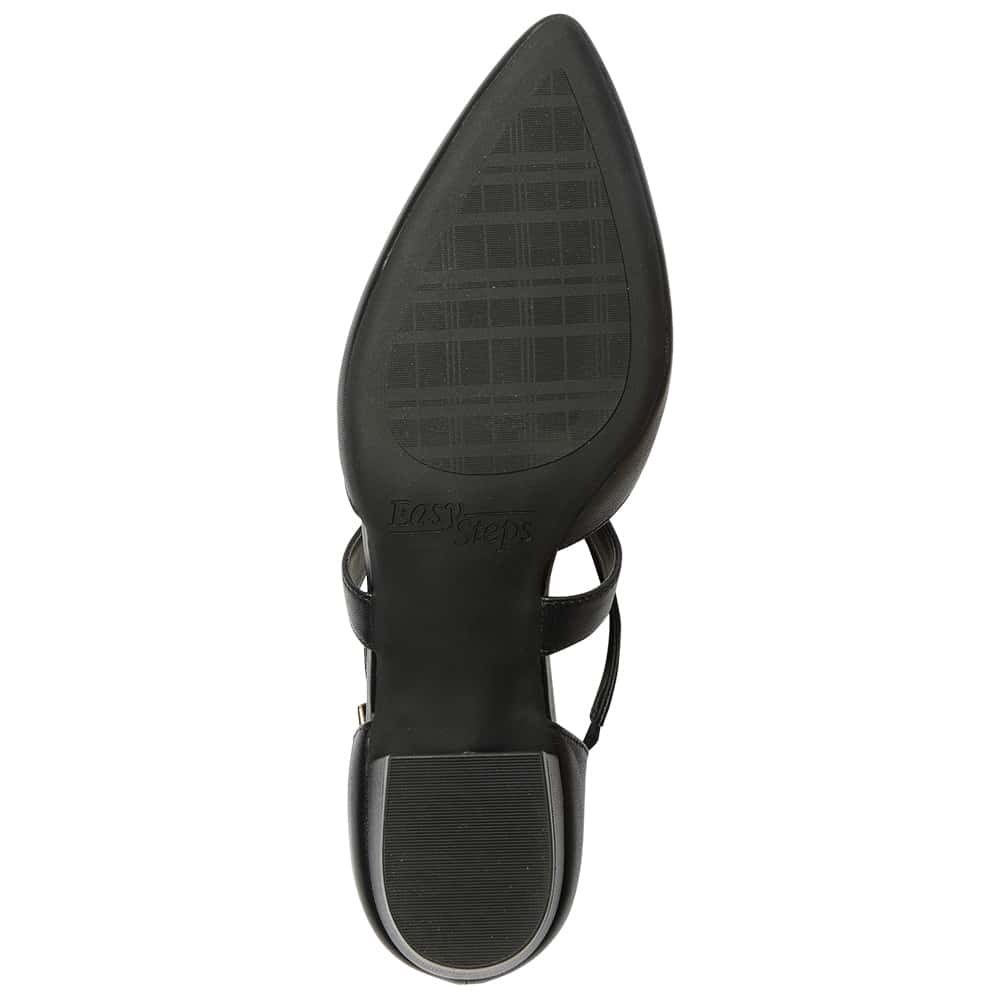 Renee Heel in Black Leather