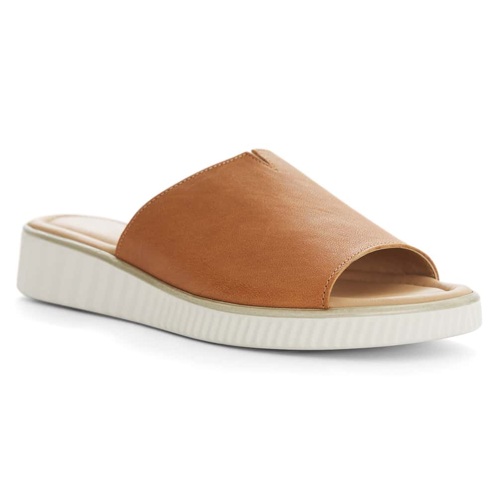 Safari Sandal in Tan Leather