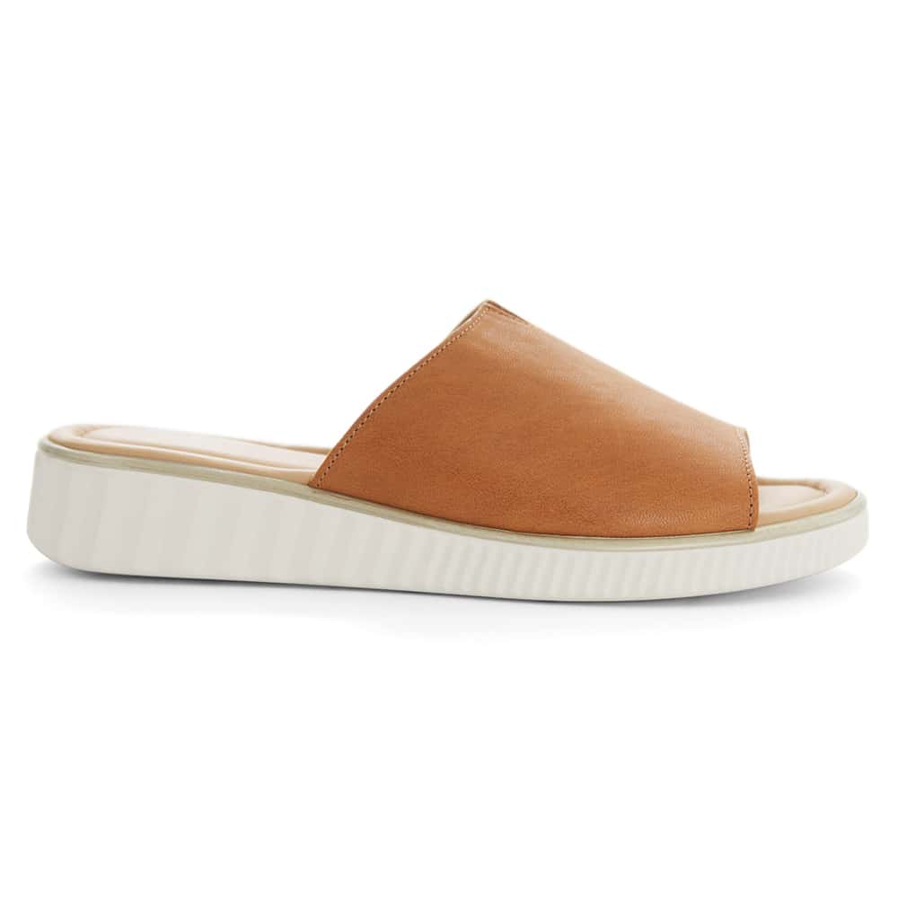 Safari Sandal in Tan Leather