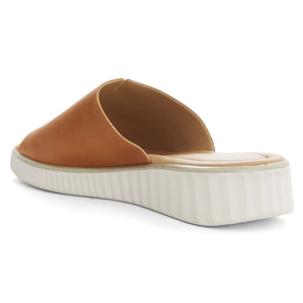 Safari Sandal in Tan Leather