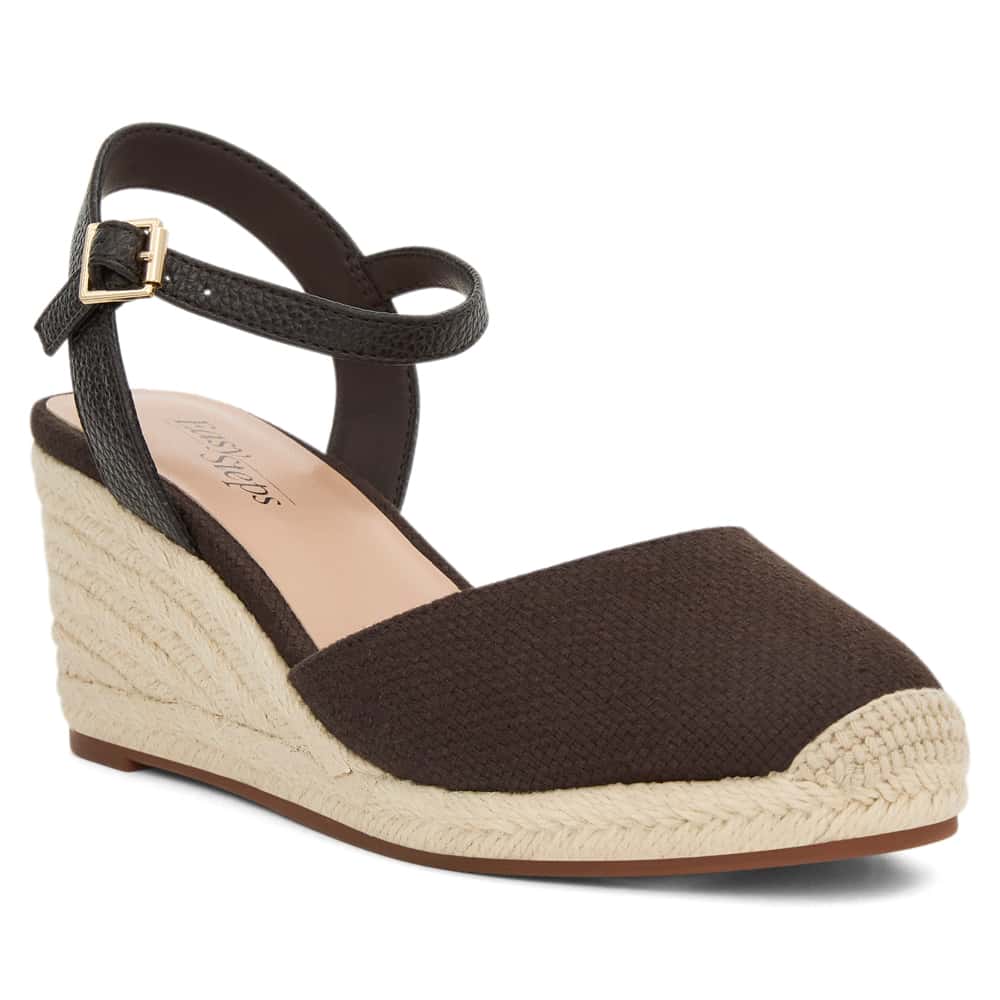 Santos Wedge in Chocolate  Fabric