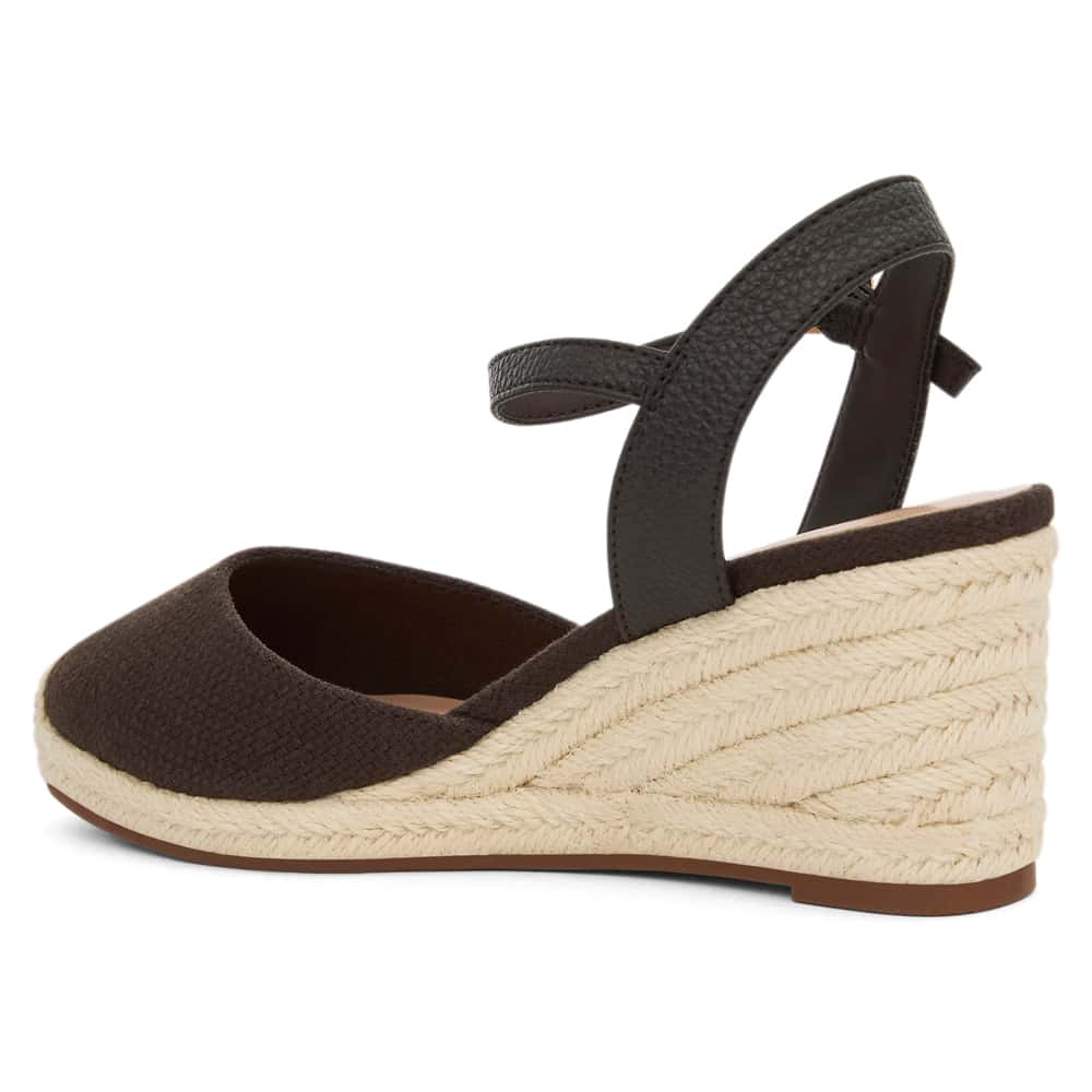 Santos Wedge in Chocolate  Fabric
