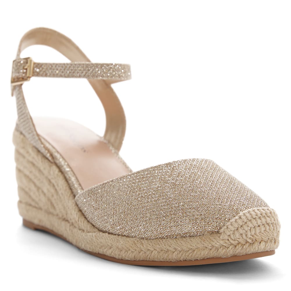 Santos Wedge in Gold